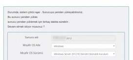 VDS Kontrol Paneli Consol Kullanımı